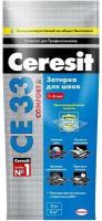 Затирка для швов Ceresit CE 33 2кг серая №7