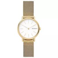 Наручные часы SKAGEN Signatur SKW2693, белый, желтый