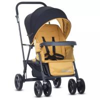 Прогулочная коляска для двойни Joovy Caboose Graphite, желтый