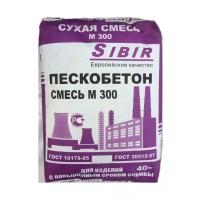 Пескобетон Сибирский цемент М-300, 40 кг