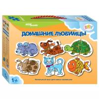 Пазл Step puzzle Baby Step Домашние любимцы (70109), 12 дет., 24х24х17.5 см, разноцветный