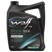 Моторное масло Wolf Officialtech 5W20 MS-FE 4 л