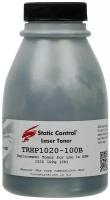 Static Control Тонер Static Control TRHP1020-100B черный флакон 100гр. для принтера HP LJ 1010/1012/1015/1020