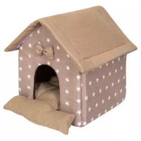 Домик для собак и кошек HutPets LittleHouse 45х40х45 см