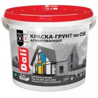 Краска акриловая DALI Краска-грунт по OSB матовая бесцветный 6 л 6 кг