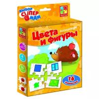 Настольная игра Vladi Toys Ассоциации Цвета и фигуры VT1901-38