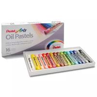 Pentel Пастель масляная Arts 16 цветов (PHN4-16) разноцветный