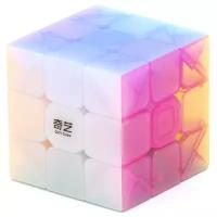 Кубик Рубика QiYi MoFangGe 3x3x3 YongShi Warrior W Jelly Прозрачный