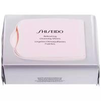 Shiseido салфетки освежающие очищающие