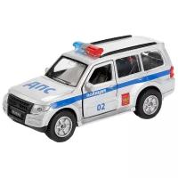 Внедорожник ТЕХНОПАРК Mitsubishi Pajero (SB-17-61-MP(P)-WB) 1:32, 12 см, серебристый