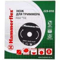 Нож Для Триммера Hammer Flex 223-010 Закаленная Сталь, Круглый, 8 Зубьев, Толщин HAMMER Kupplungen арт. 223010