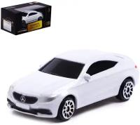 Машина металлическая MERCEDES-AMG C63 S COUPE, 1:64, цвет белый