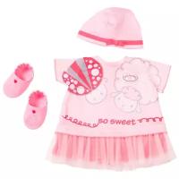 Zapf Creation Комплект одежды для куклы Baby Annabell 700198 розовый