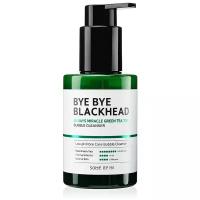 Кислородное очищающее средство против чёрных точек Some By Mi Bye Bye Blackhead 30 Days Miracle Green Tea Tox Bubble Cleanser 120 гр