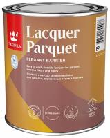 Лак паркетный глянцевый Lacquer Parquet (Лакер Паркет) TIKKURILA 0,9 л бесцветный (база EP)