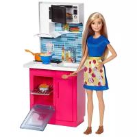 Набор Barbie Роскошная кухня, 28 см, DVX54