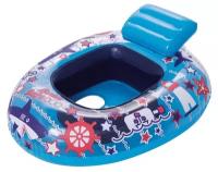 Bestway Круг для плавания с сиденьем «Лодочка», 76 х 65 см, от 6-18 месяцев, цвет микс, 34126 Bestway