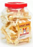 Сушеное лакомство для собак LUCKY DOG Куриные лапки, 550гр, 30шт