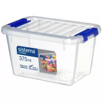 Контейнер Sistema Storage, 12.2х8х7 см, прозрачный