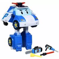 Робокар Поли (Robocar Poli) Робот Полицейская машина Поли трансформер 12,5 см свет + инструменты