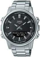 Наручные часы CASIO Collection AMW-880D-1A, серебряный, черный