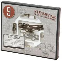 Головоломка Eureka Набор из 9 Стимпанк головоломок серый (9 Steampunk Puzzles grey set)