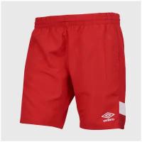 Шорты тренировочные подростковые Umbro Training 65292U-GQZ, Красный