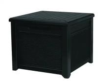 Сундук Keter Cube Rattan, 72 x 71 x 59 см, графит