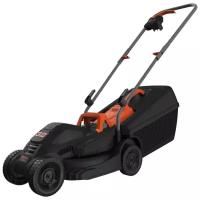 Газонокосилка колесная электрическая, 32см, 1000 Вт, 20/40/60 мм, 35 л BLACK+DECKER BEMW351-QS