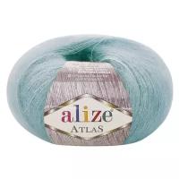 Пряжа Alize Atlas, 49 % шерсть, 51 % полиэстер, 50 г, 250 м, 10 шт., 114 мята