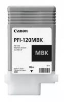 Картридж Canon PFI-120MBK Матовый черный/Matte Black, 130 мл (2884C001)