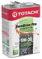 5w-30 eurodrive pro fe sl, a5/b5 4л (синт. мотор. масло) totachi e7904