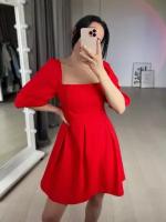 Платье DORIZORI, размер S, красный