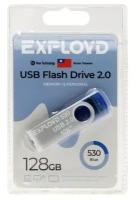 USB Flash Drive 128Gb - Exployd 530 EX-128GB-530-Blue