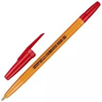 Ручка шариковая неавтоматическая масляная Corvina 51 Vintage красная толщина линии 0.7 мм, 921116