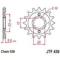 Звезда ведущая, JT 430.15