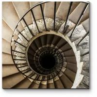 Модульная картина Винтовая лестница 20x20