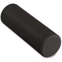 Ролик массажный для йоги INDIGO Foam roll IN021 45*15 см Черный