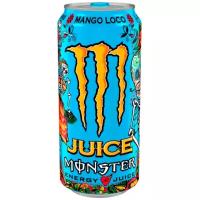 Энергетический напиток Black Monster Energy тропические фрукты, кола, 0.5 л