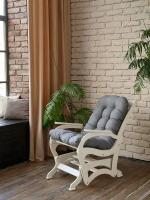 Подушка для кресла качалки, матрас для кресла Everena Home 110*50_gray