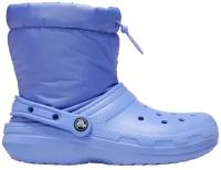 Сапоги Crocs Classic Lined Neo Puff Boot Digital Violet (EU:36-37)