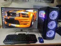 Игровой Компьютер RX-580-8G/16G/SSD-512G/Монитор 27”