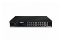 Коммутатор (switch) Trassir TR-NS1018-135-16POE неуправляемый