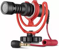 RODE VideoMicro Накамерный микрофон, кардиоидный, длина 80 мм и вес 42 грамма