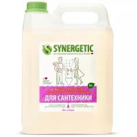 Средство Synergetic (Синергетик), для чистки сантехники, ванн, раковин, душевых кабин, 5 л