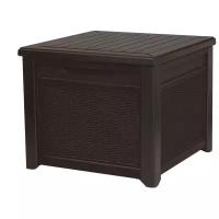 Сундук Keter Cube Rattan, 72 x 71 x 59 см, коричневый