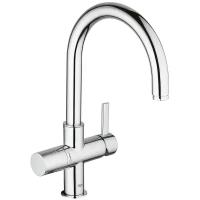 Смеситель для кухни GROHE Blue, с функцией фильтрации, хром, (33251000)