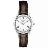 Наручные часы TISSOT T-Classic, серебряный, коричневый