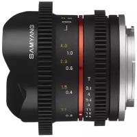 Объектив Samyang 8mm T3.1 V-DSLR UMC Fish-eye II Sony E