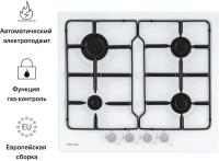 Газовая варочная панель Krona ORTICA 60 WH, белый